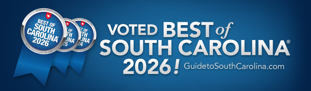 Voted Best of South Carolina 2026 medallion banner